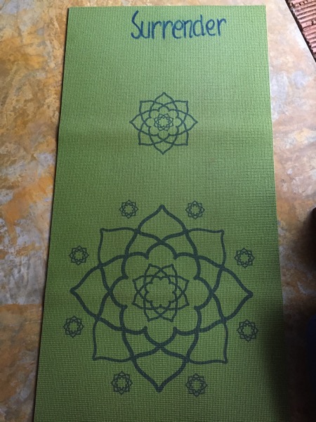 My surrender mat